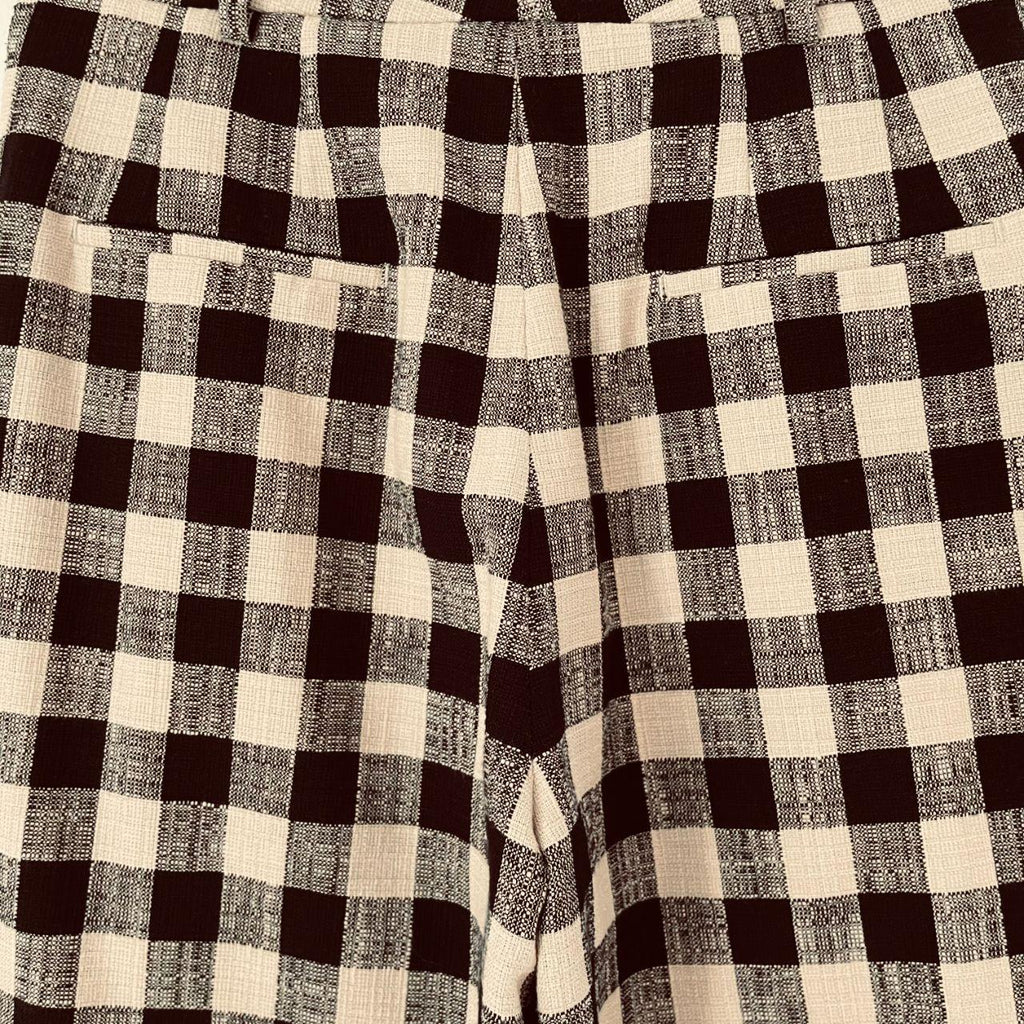 Essentiel Antwerp Checkered Relaxed-fit Pants Size 36/S.