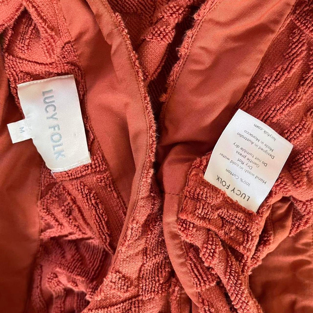 Lucy Folk SPRITZ Crop Terry.