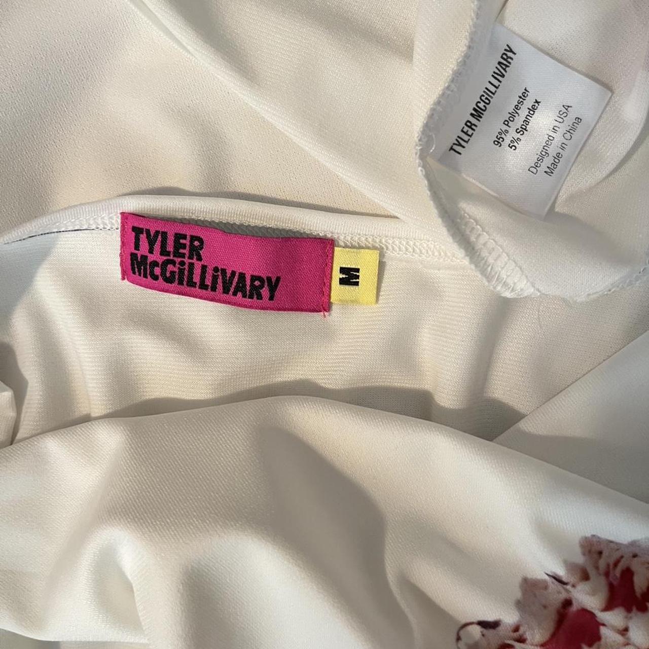 Tyler McGillivary MUSHROOM Cowel Neck Top.