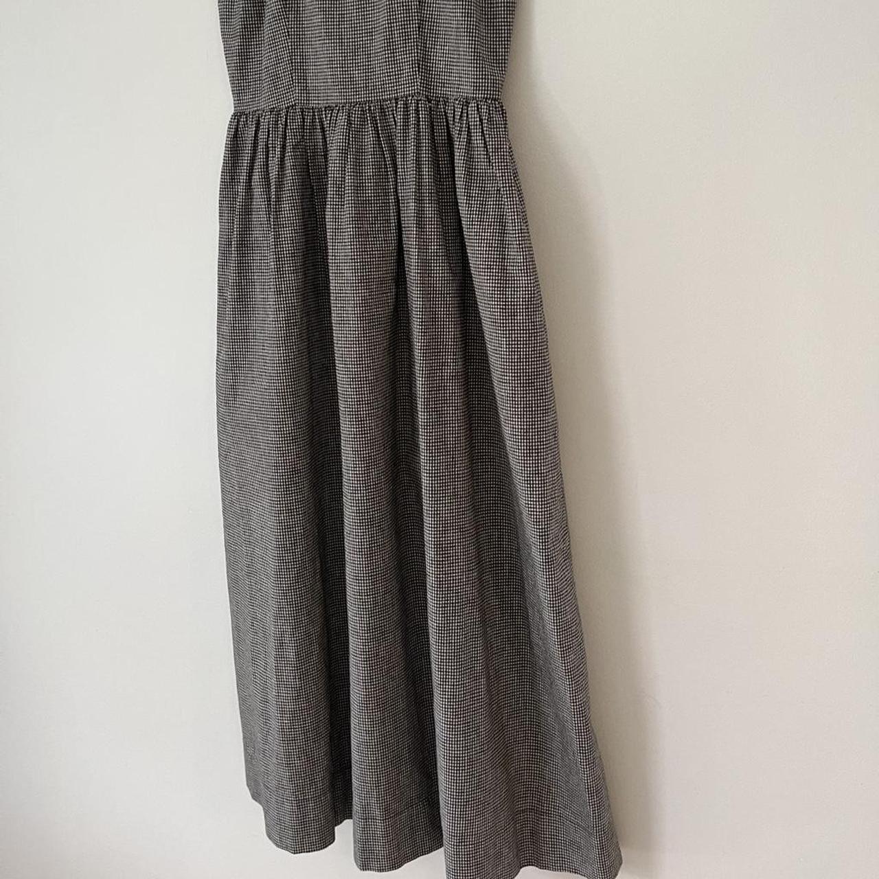 Permanent Vacation HEARTFELT Sundress in Black/White Gingham.