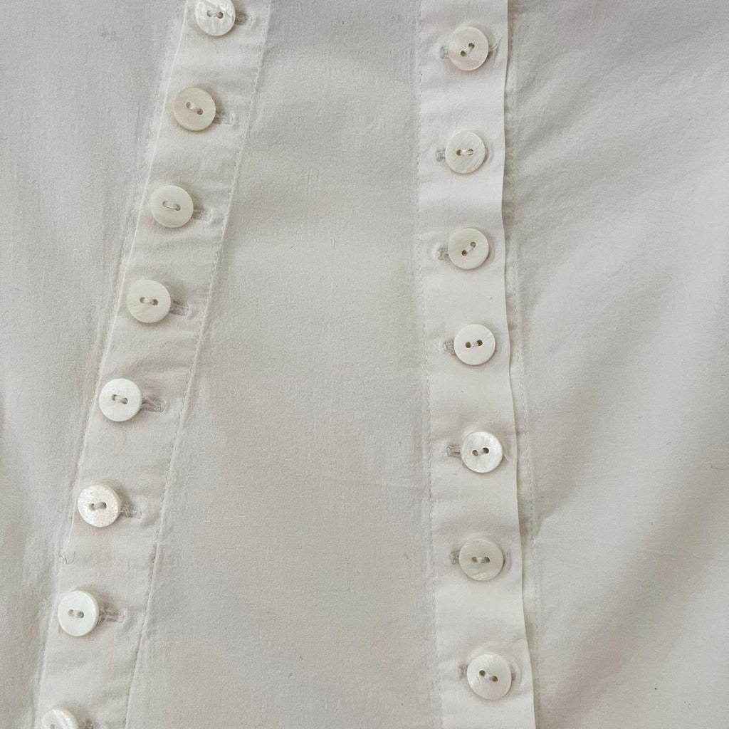 Caspar the Label POET Cap-Sleeve Shirt Size XS.