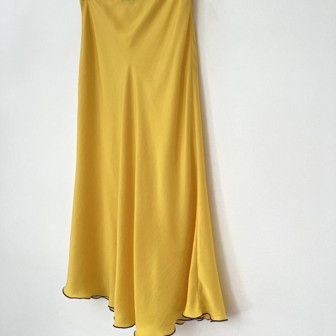 Siedrés PRIM Midi Skirt in Yellow.
