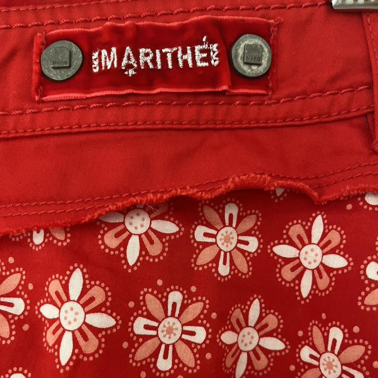 Marithé et François Girbaud Vintage Mini Skirt.