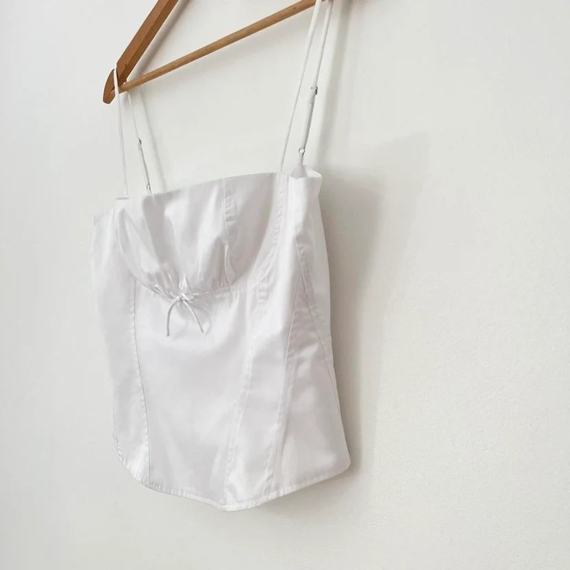Sandy Liang HOTARU Corset Cami Size M.