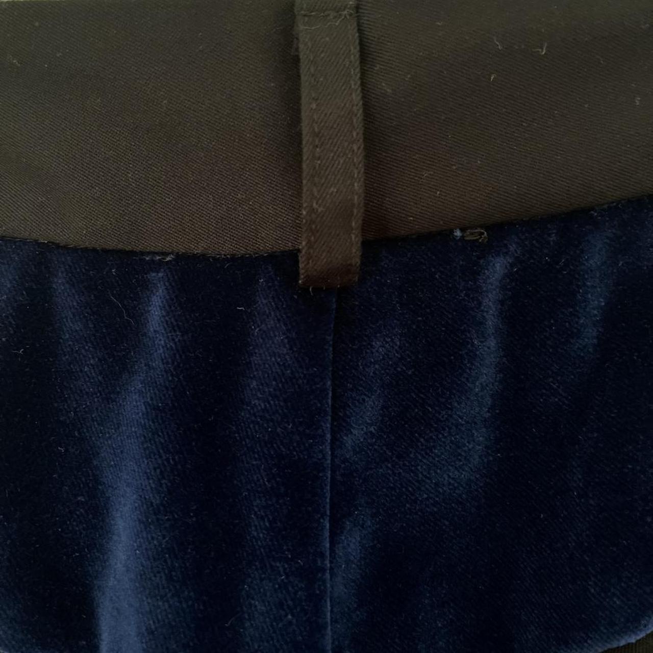 Karla Laidlaw Velvet Applique Pants.