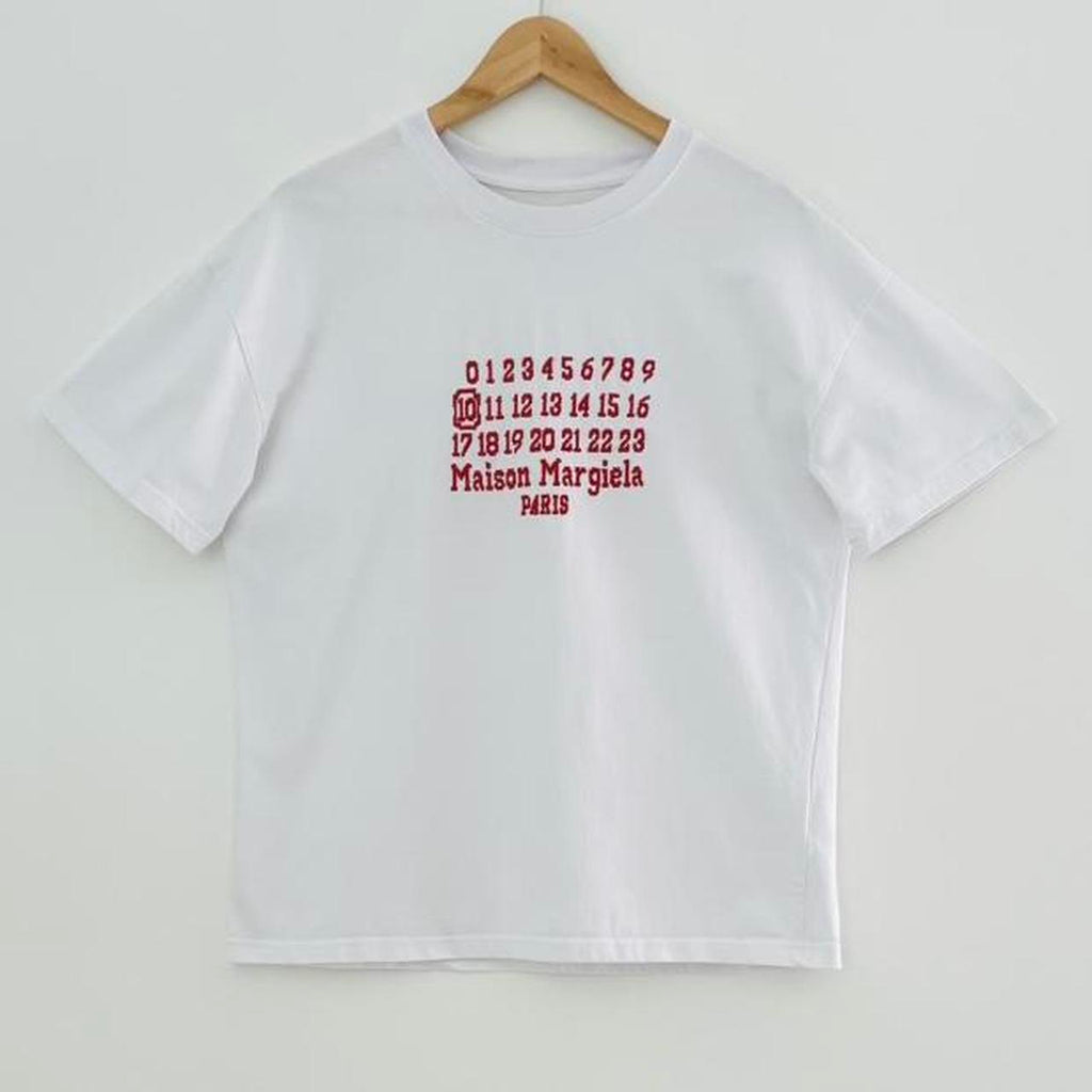 Maison Margiela Numeric Logo T shirt.