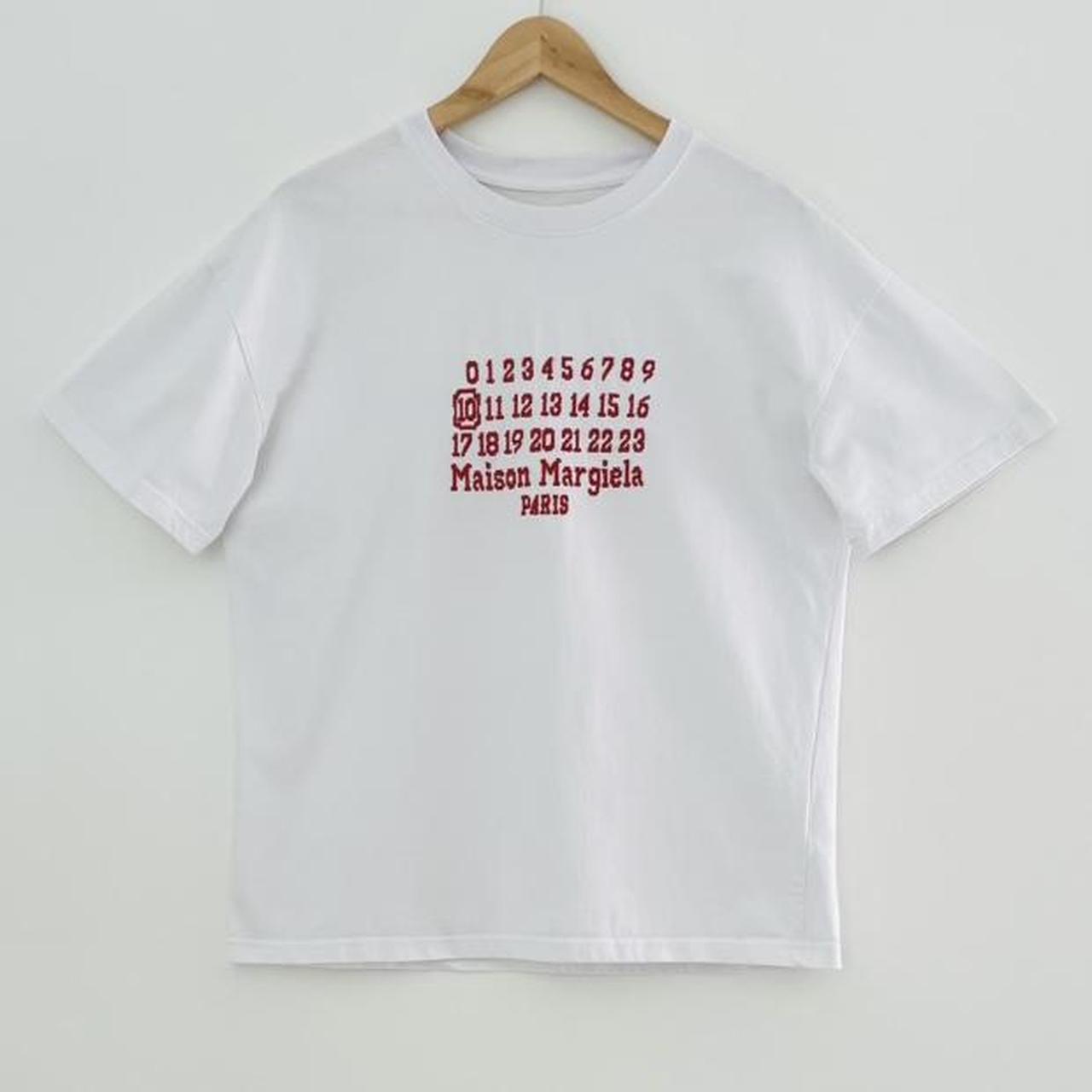 Maison Margiela Numeric Logo T shirt.