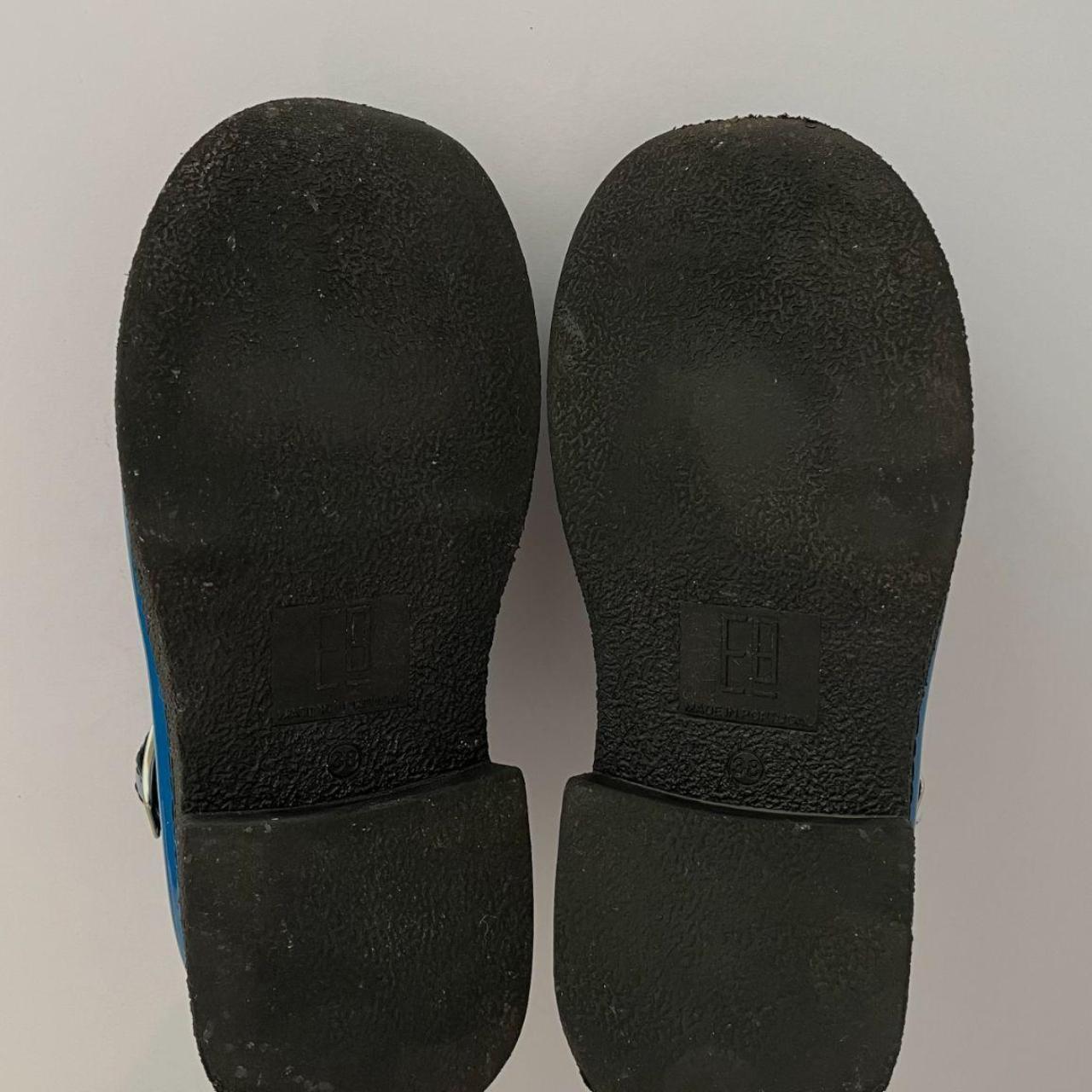 Miista E8 CATHY Brogue Maryjanes in Blue.