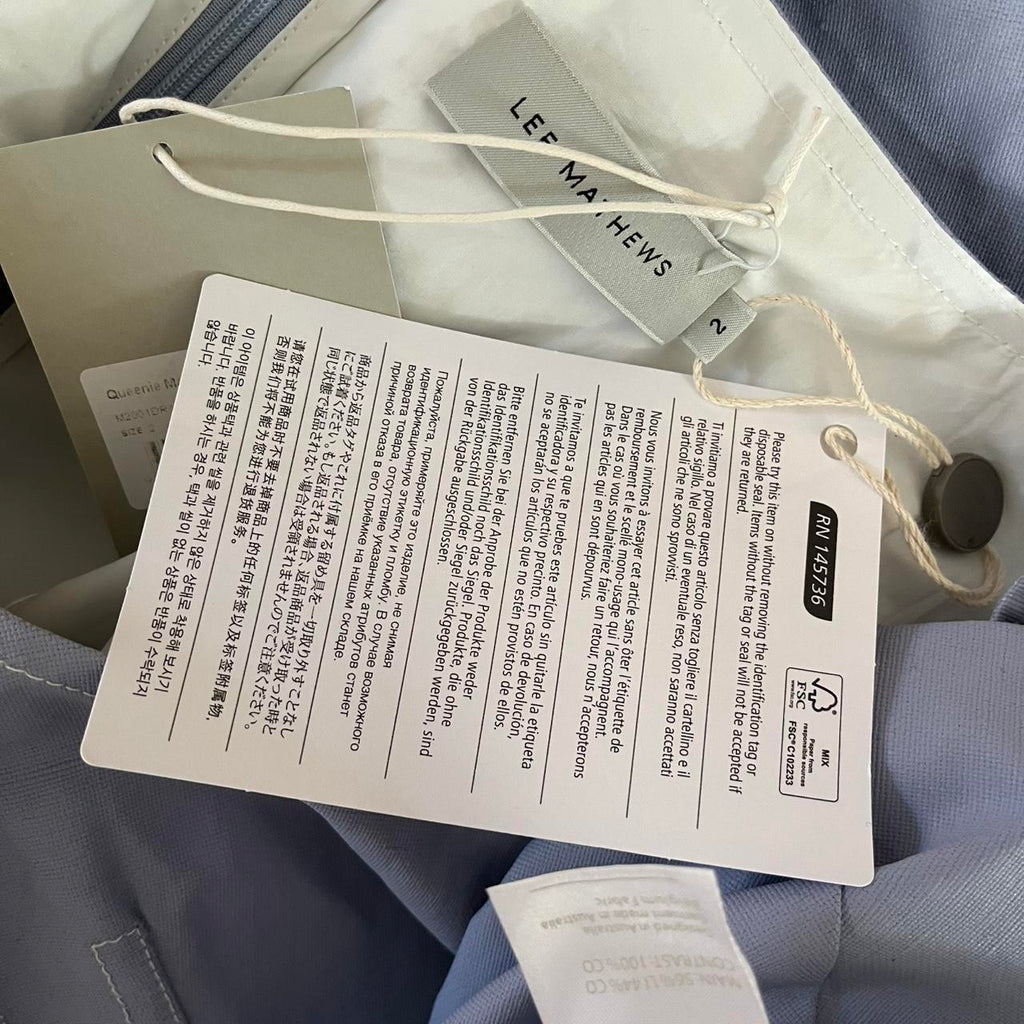 Lee Mathews BNWT QUEENIE Puff Sleeve Dress.