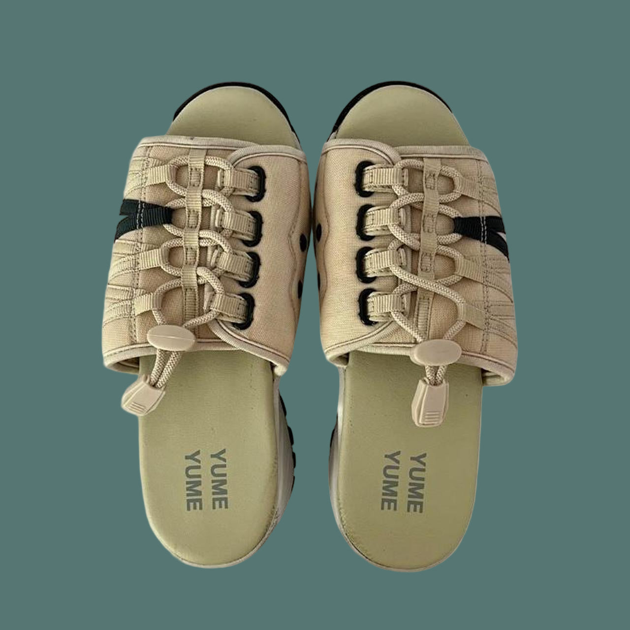 Yume Yume MOUNT KITA Slides in Beige.