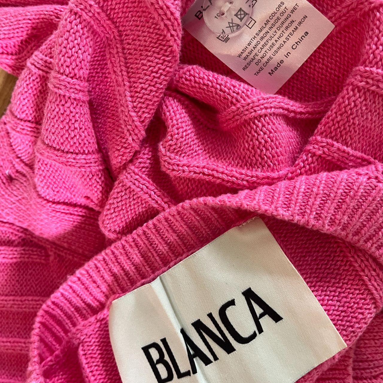 Blanca Knit Cardigan in Pink.