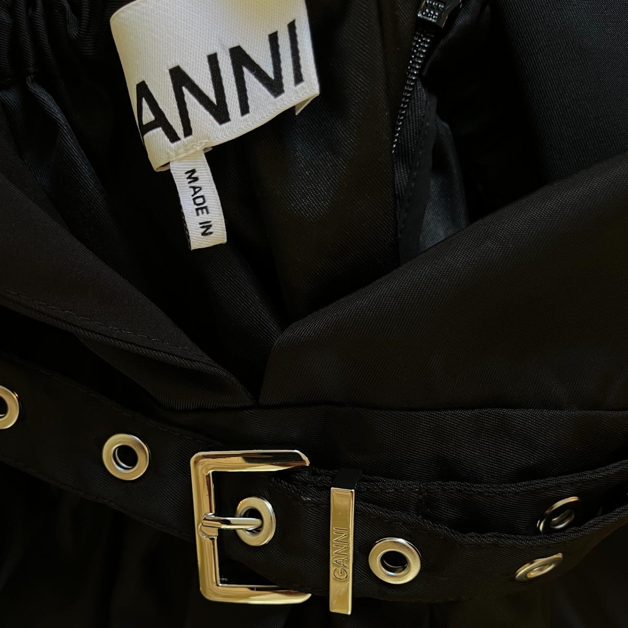 Ganni DUCHESS Nylon Strap Top.