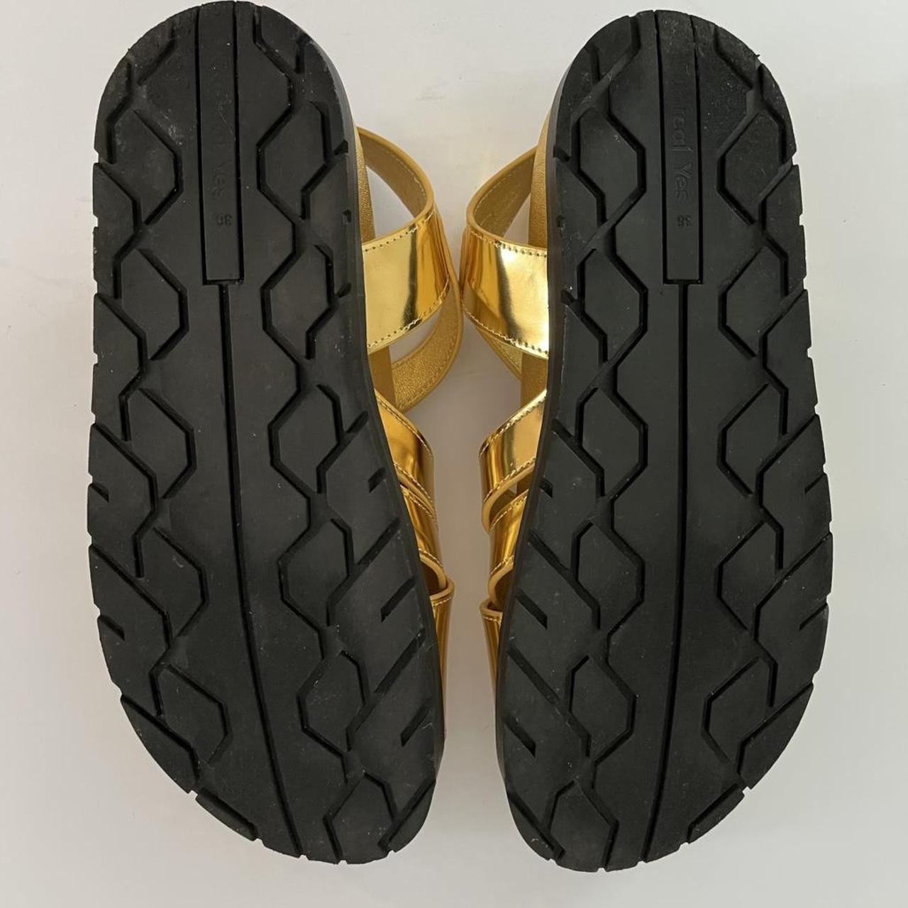 Radical Yes GINNY Sandals in Gold.