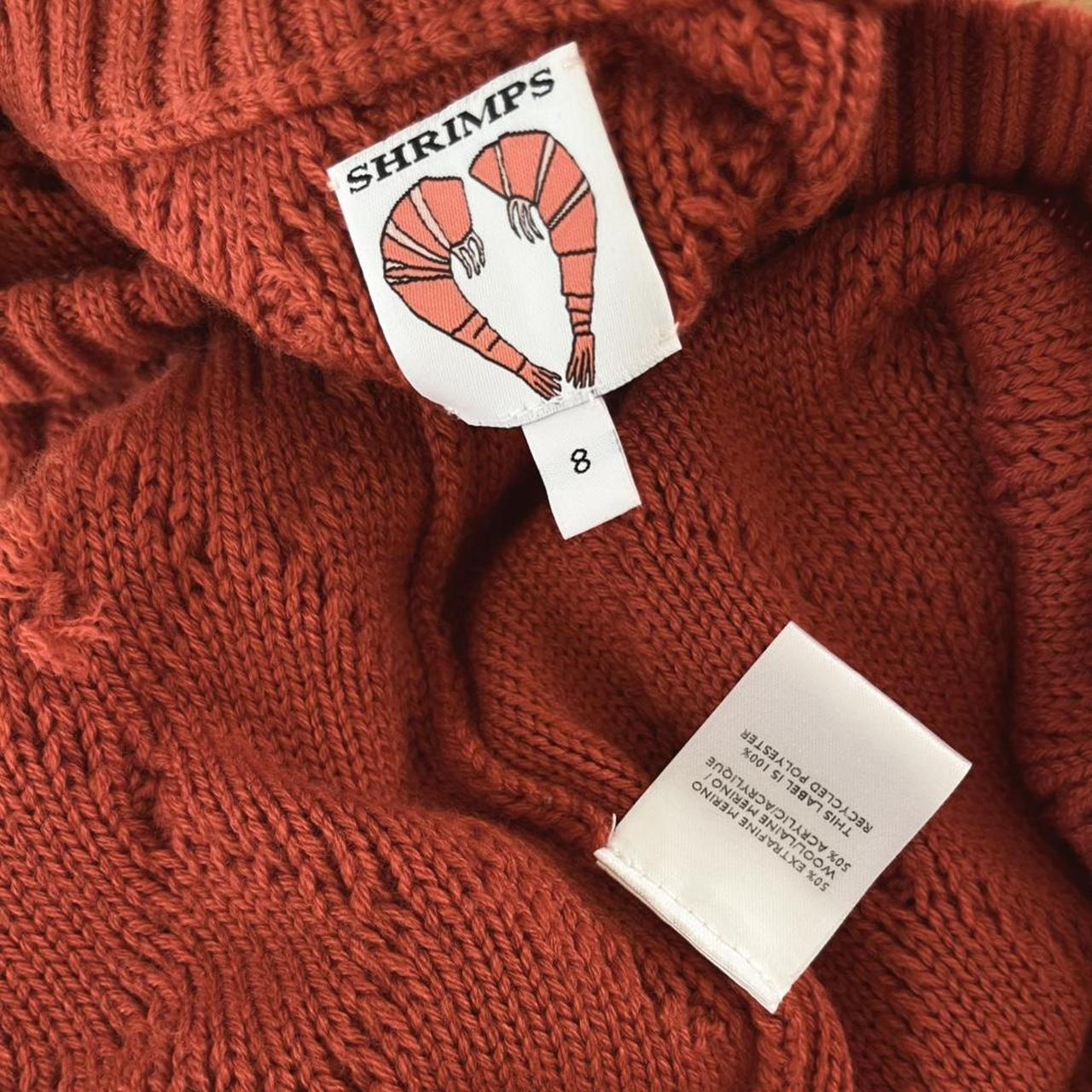 Shrimps AMARA Sweater Vest in Red.