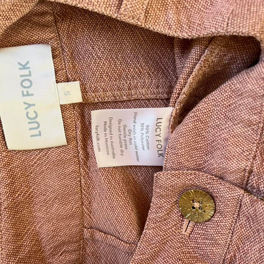 Lucy Folk Mini Skirt.