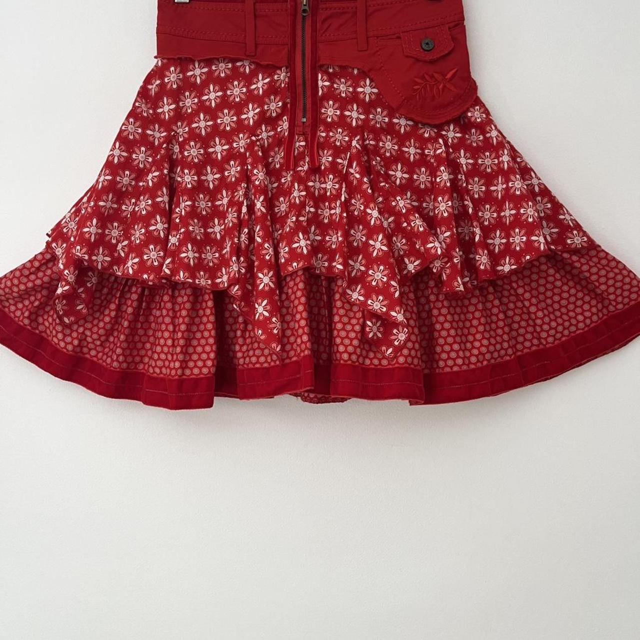 Marithé et François Girbaud Vintage Mini Skirt.