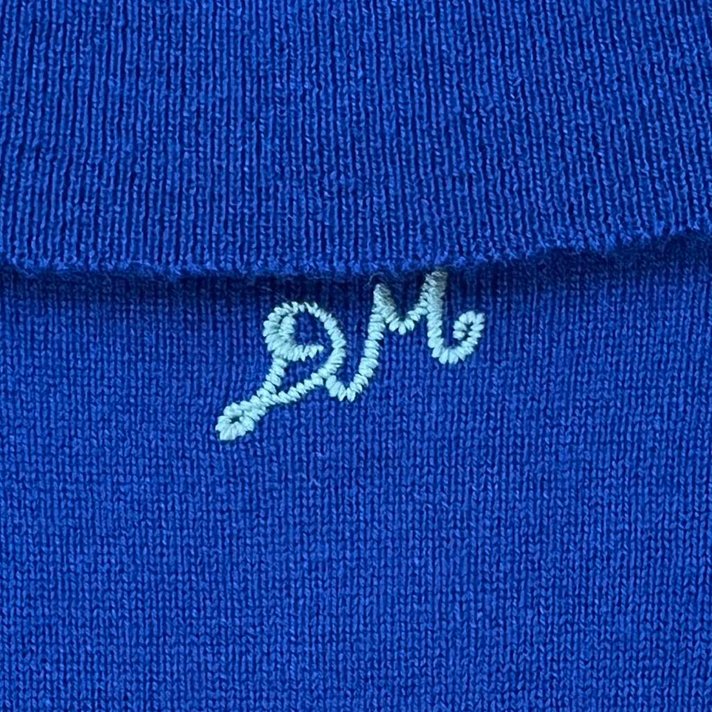 Damson Madder BNWT VOULA Cardigan in Blue.