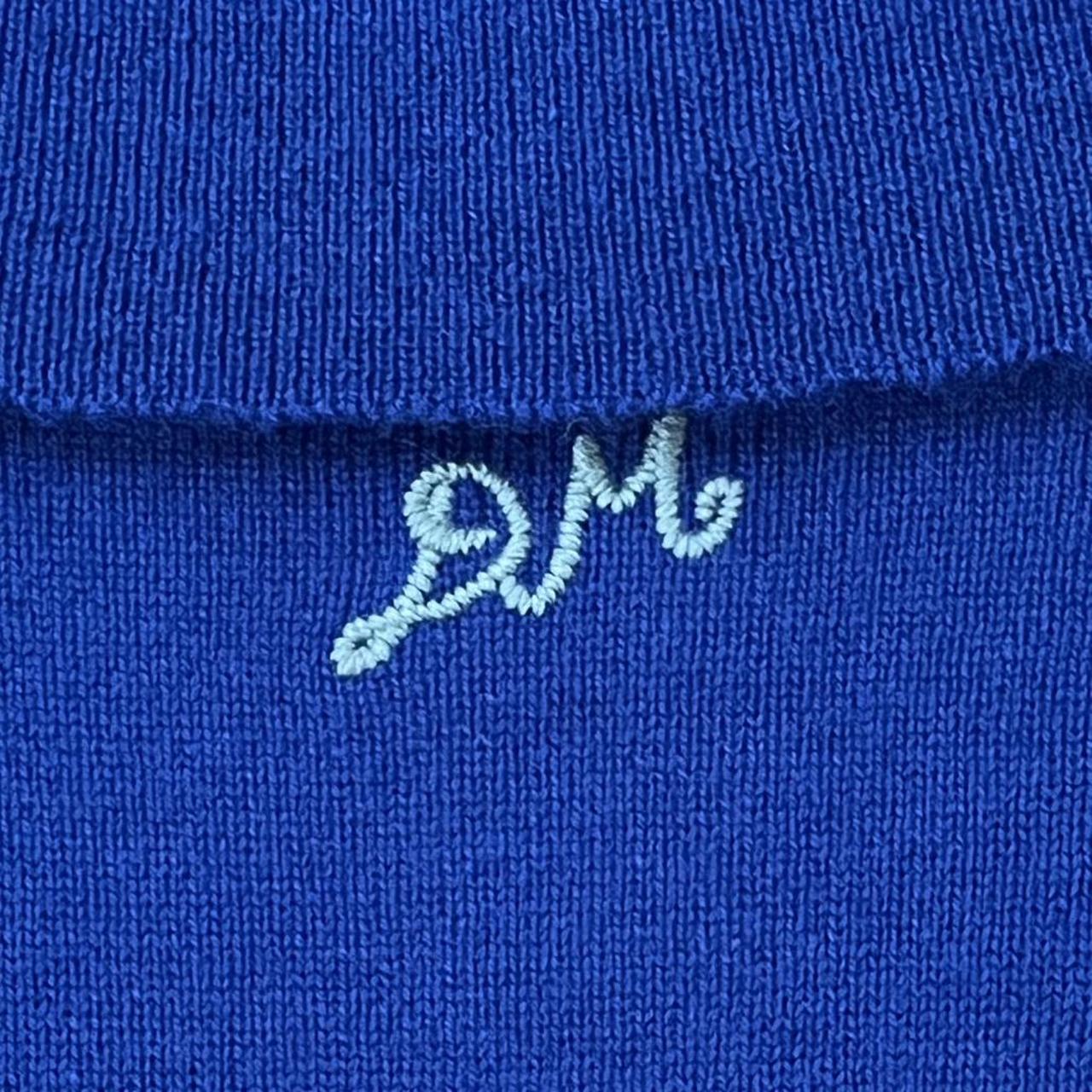 Damson Madder BNWT VOULA Cardigan in Blue.