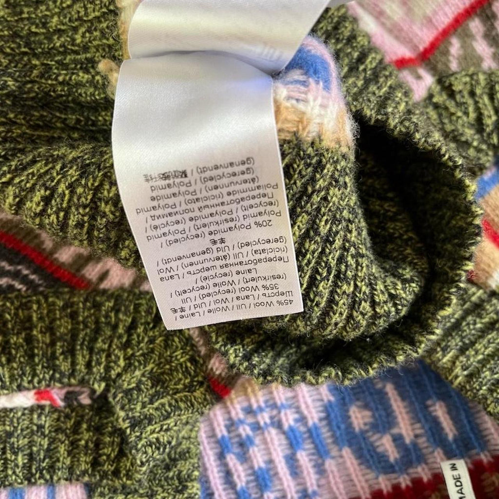 Ganni V-Neck Vest in Multicolour.