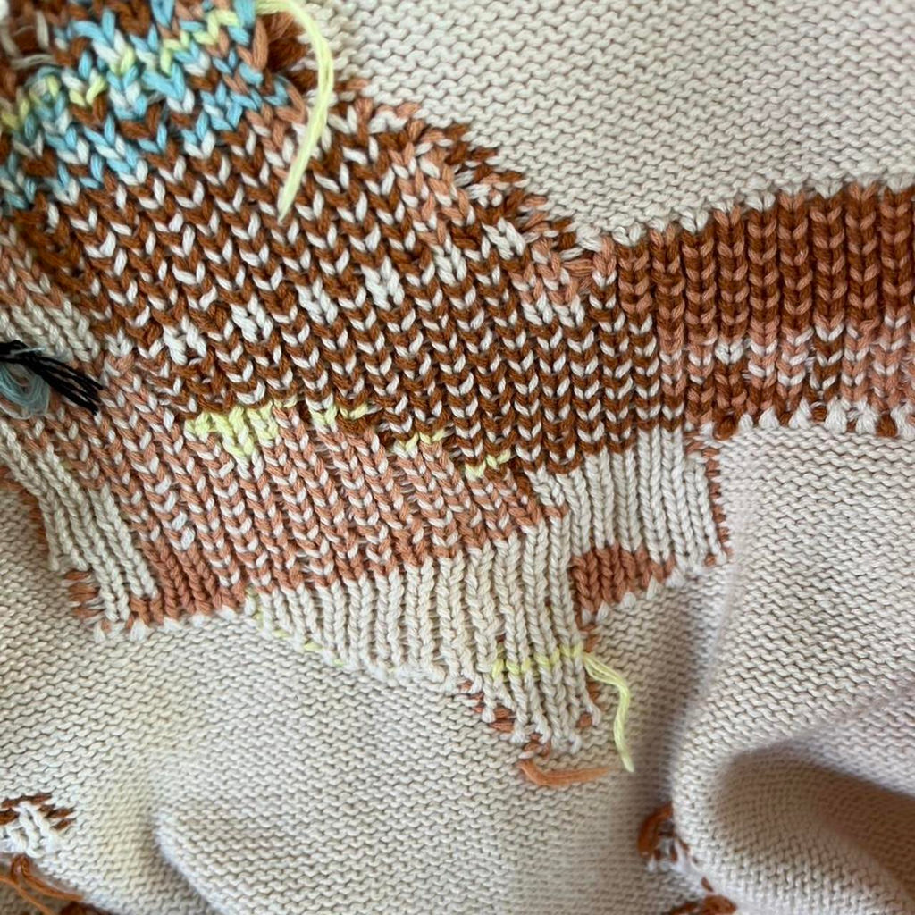 Hèrlian Astronaut Cat Knitted Vest.