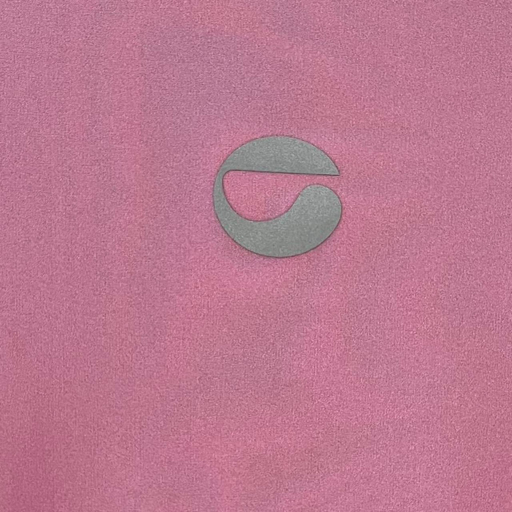 Coperni Tight High Neck Top in Pink.