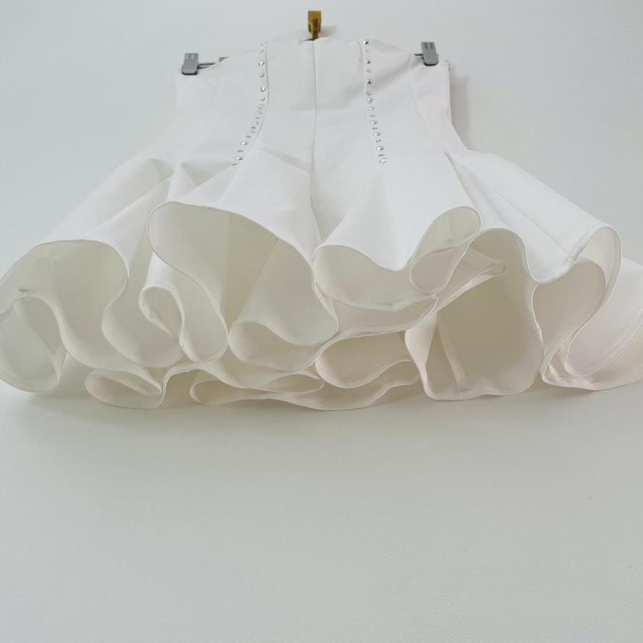 Gimaguas WILLIAMS White Mini Dress.