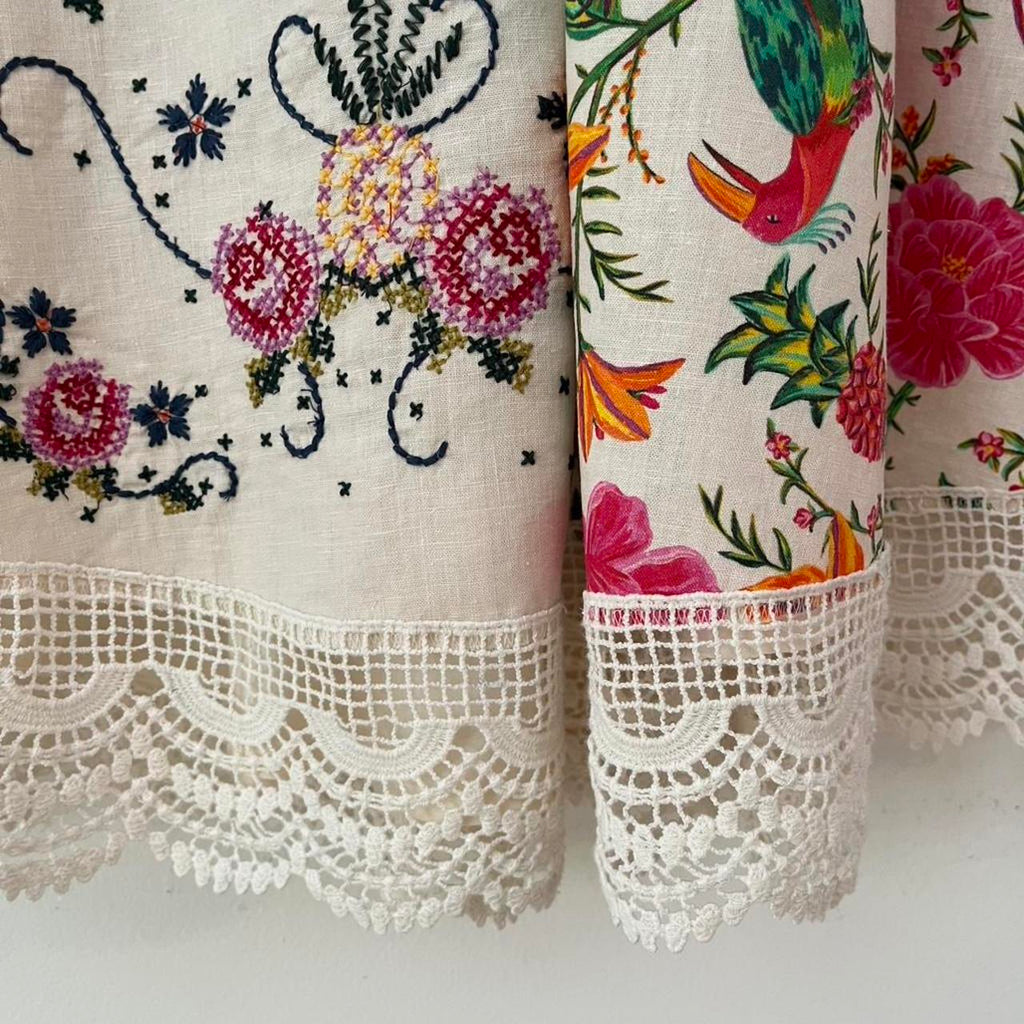 Farm Rio TOUCANS One Shoulder Dress.