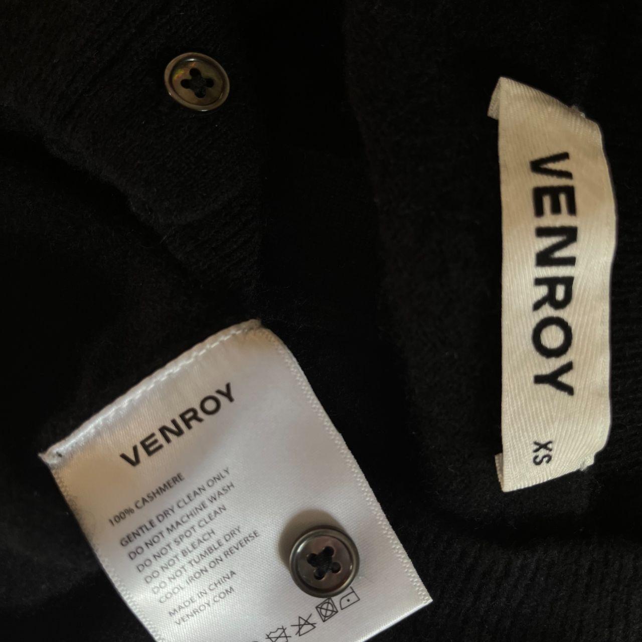 Venroy Cashmere Button Down Tank Top.