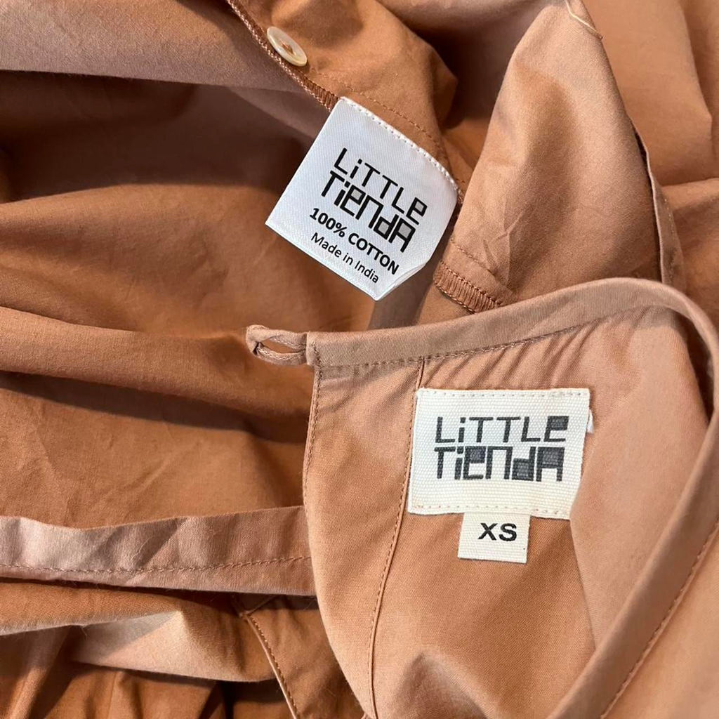 Little Tienda Maxi Dress in Brown.