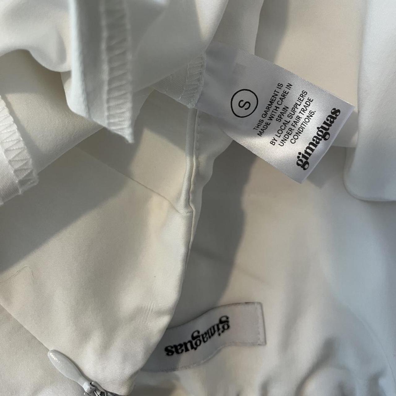 Gimaguas WILLIAMS White Mini Dress.