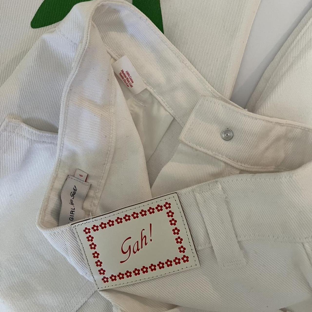 Lisa Says Gah DYLAN Jeans in White Tulip.