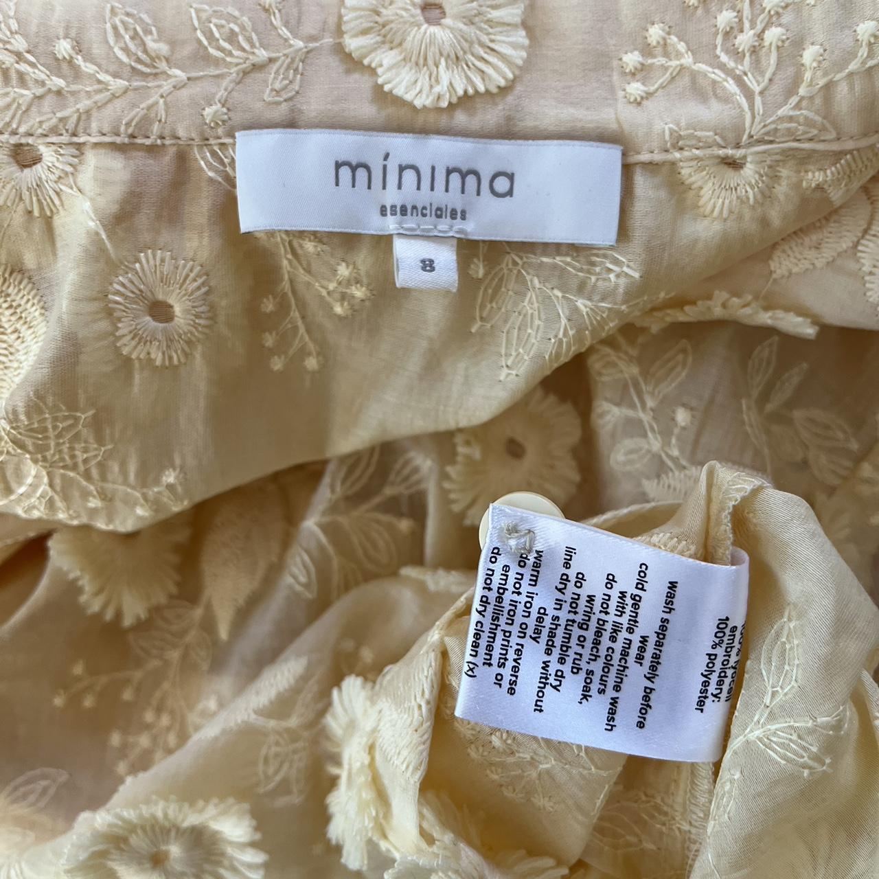 Minima Esenciales LETTIE Shirt in Pastel Yellow.