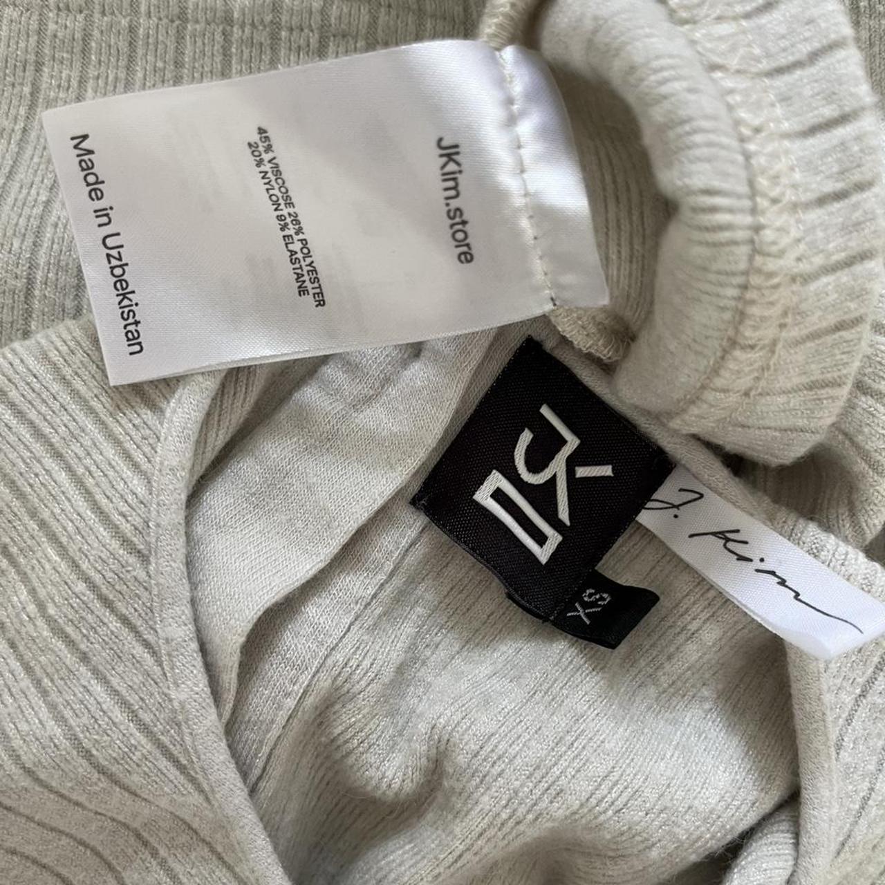 J.Kim LATTICE Tank Top in Grey Size XS.