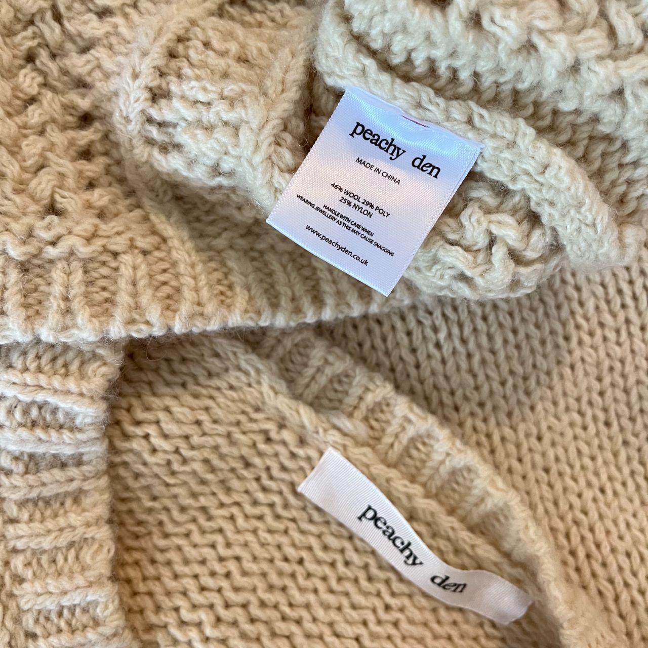 Peachy Den GABRIELLE Knit Cardigan in Buttercup.