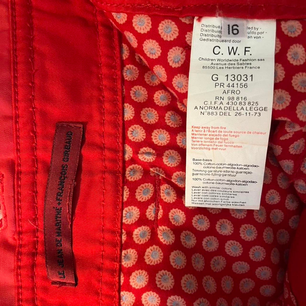 Marithé et François Girbaud Vintage Mini Skirt.