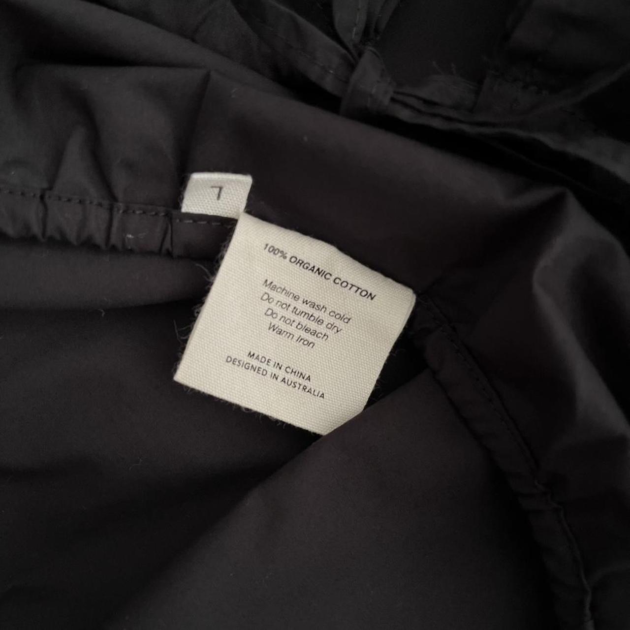 Deiji Studios RUCHED TIE Midi Dress in Black.