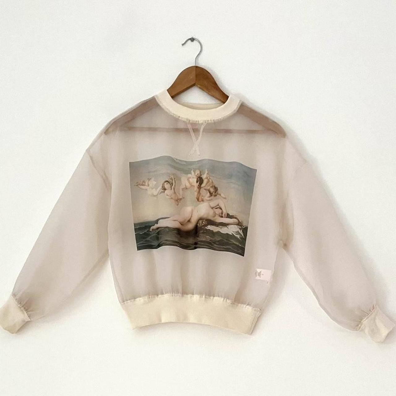 Selkie THE GHOSTED Sweater in Oatmilk.