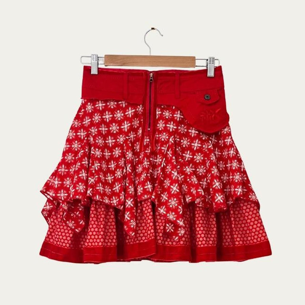 Marithé et François Girbaud Vintage Mini Skirt.