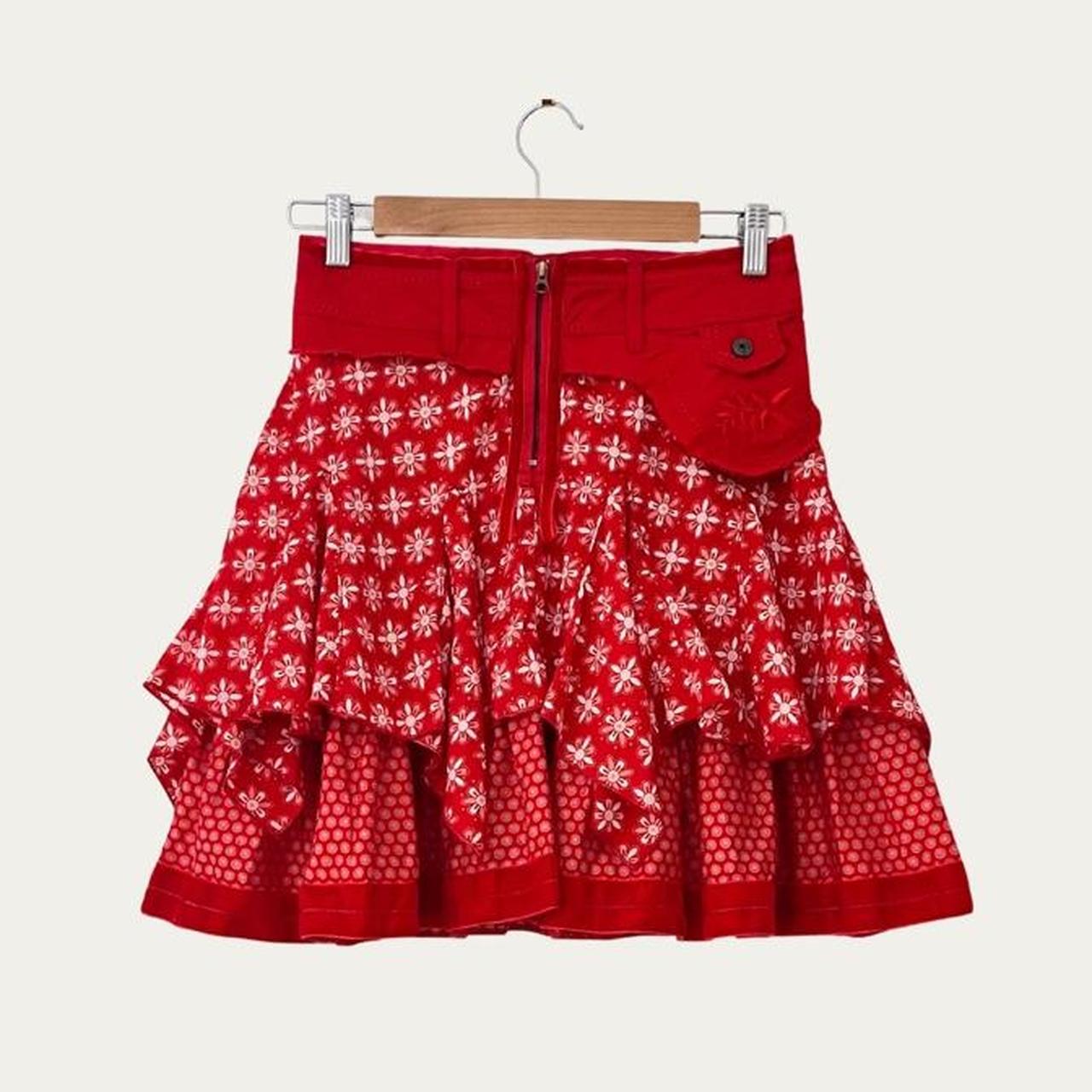Marithé et François Girbaud Vintage Mini Skirt.