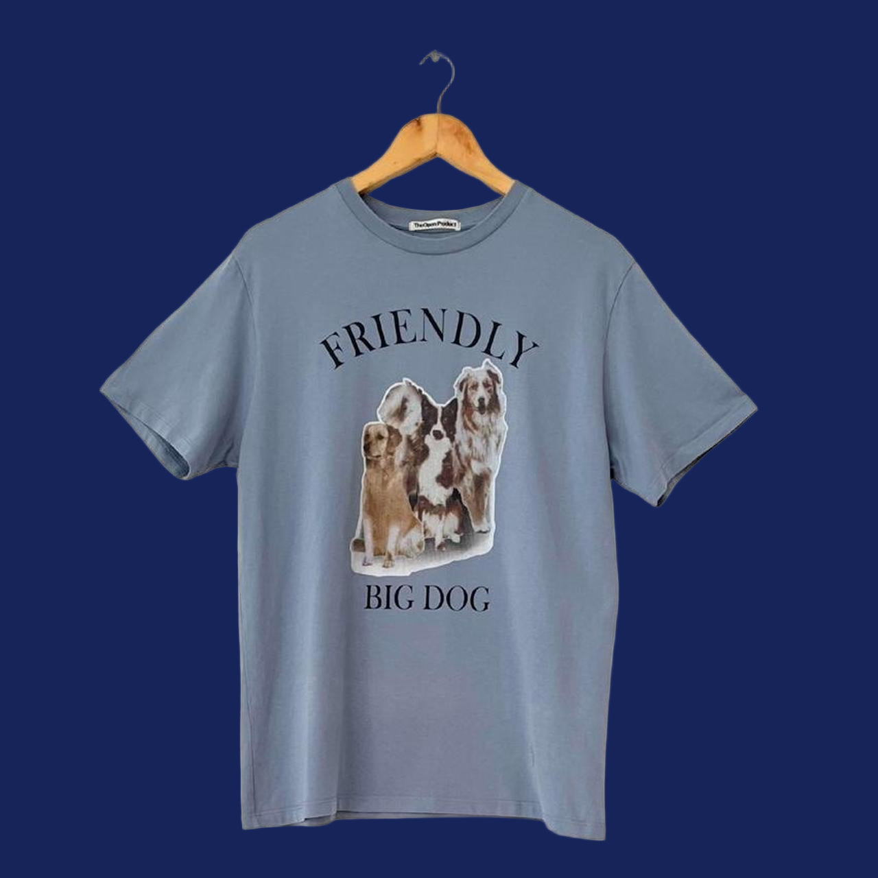 The Open Product FRIENDLY BIG DOG T-shirt.