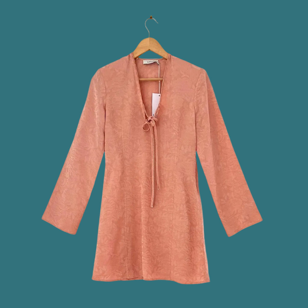 Lovaan BNWT ISLA Dress in Dusty Pink.