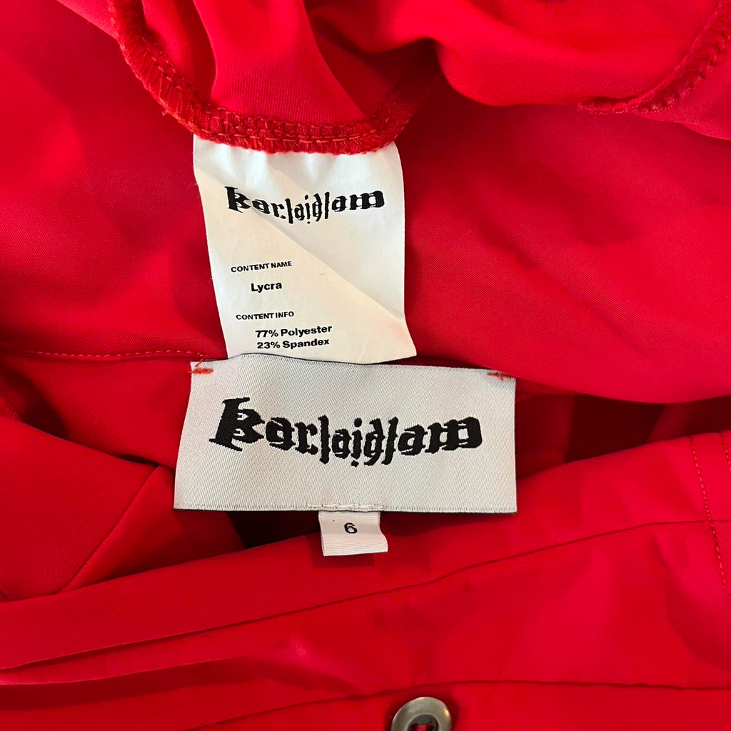 Karla Laidlaw SAILOR Shirt in Red.