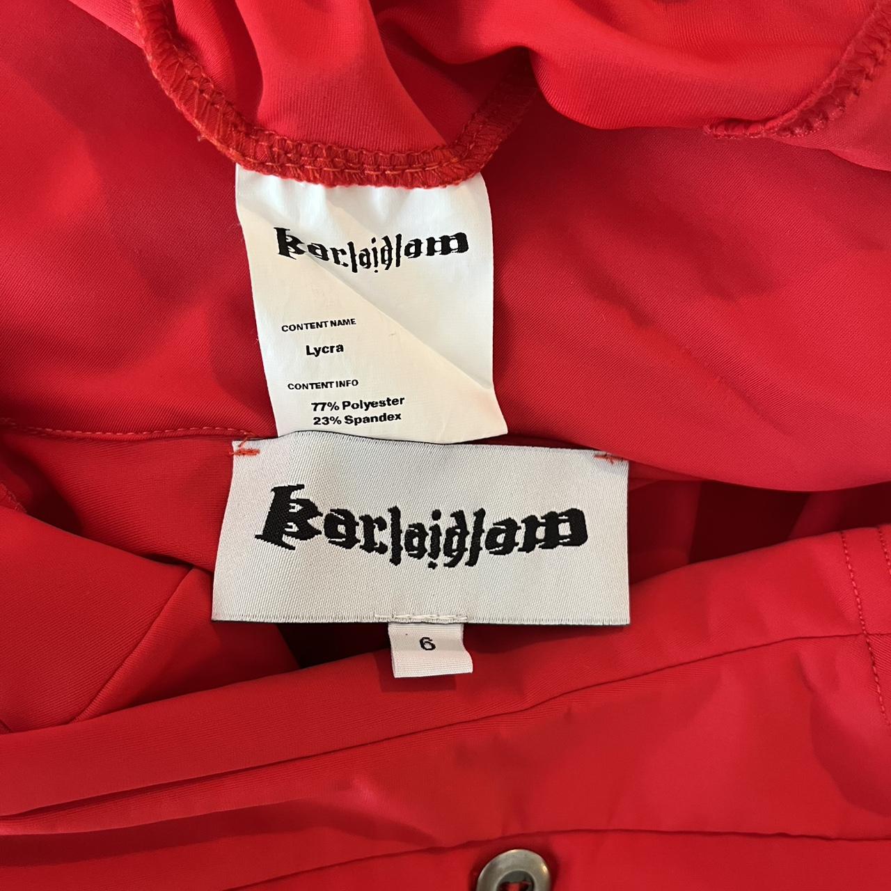 Karla Laidlaw SAILOR Shirt in Red.