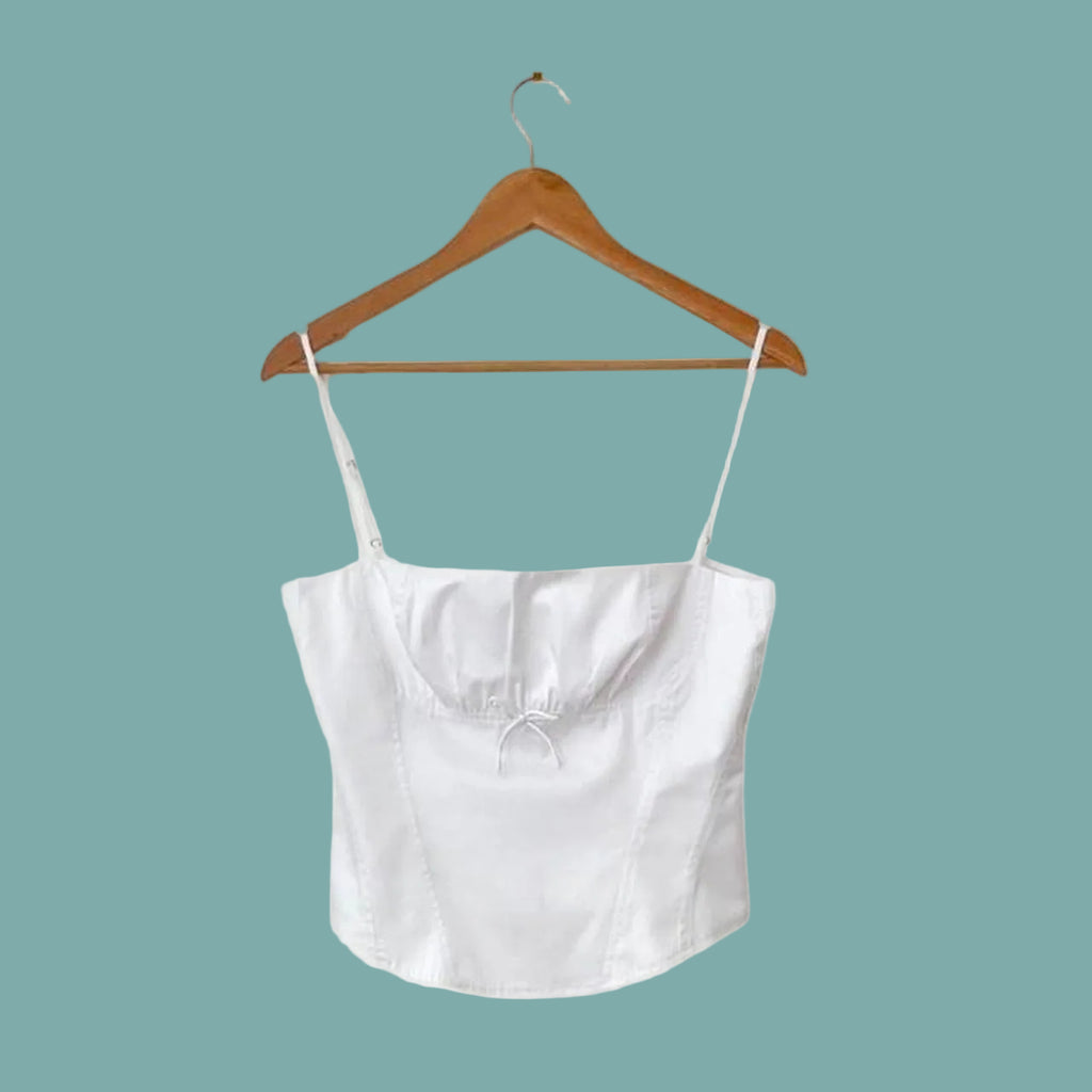 Sandy Liang HOTARU Corset Cami.