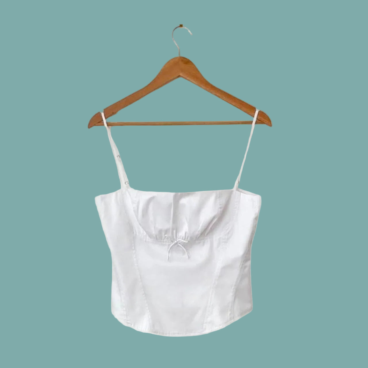 Sandy Liang HOTARU Corset Cami.