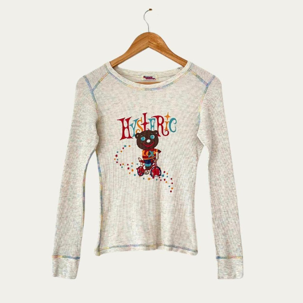 Hysteric Glamour Archives Long Sleeve Printed Top.