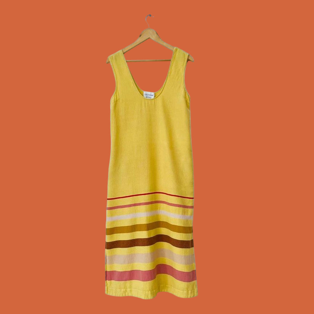 Lucy Folk Midi Dress.