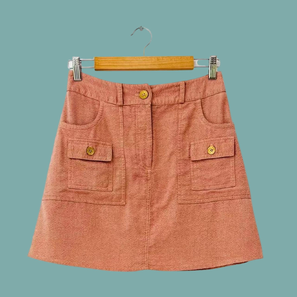 Lucy Folk Mini Skirt.