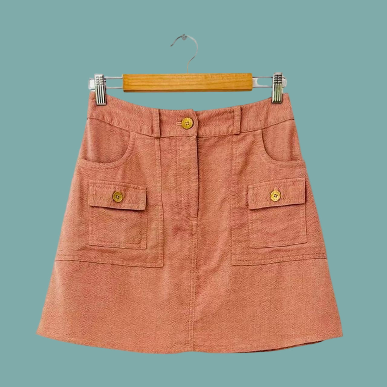 Lucy Folk Mini Skirt.