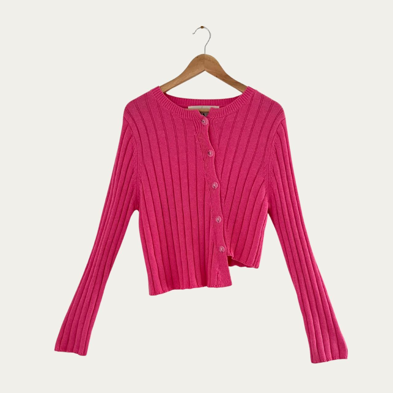Blanca Knit Cardigan in Pink.
